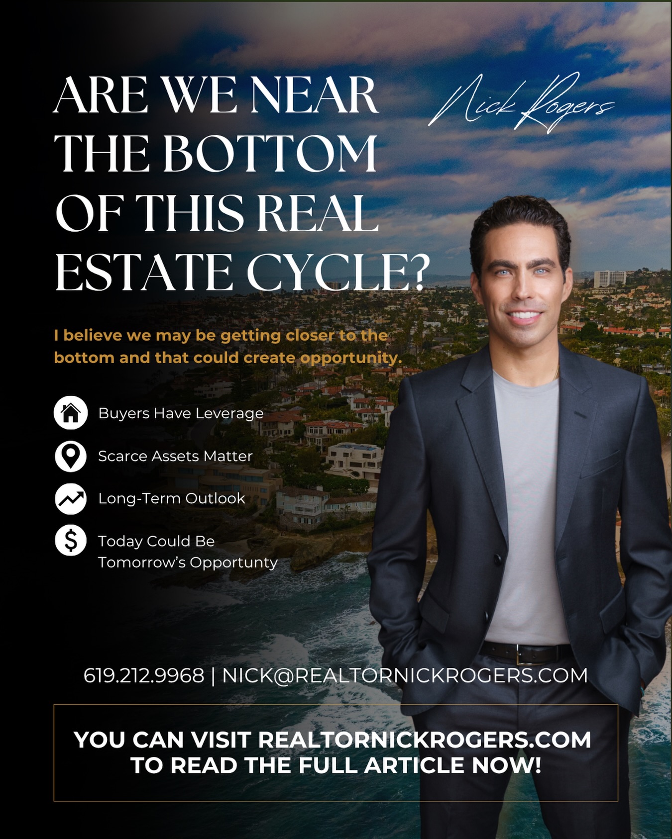 Nick Rogers, Real Estate Agent in La Jolla