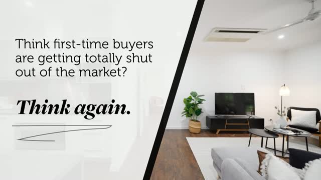 Think first-time buyers are getting shut out of the market?...