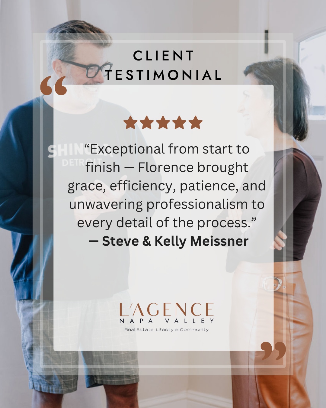 We are so grateful for the positive feedback we receive...
