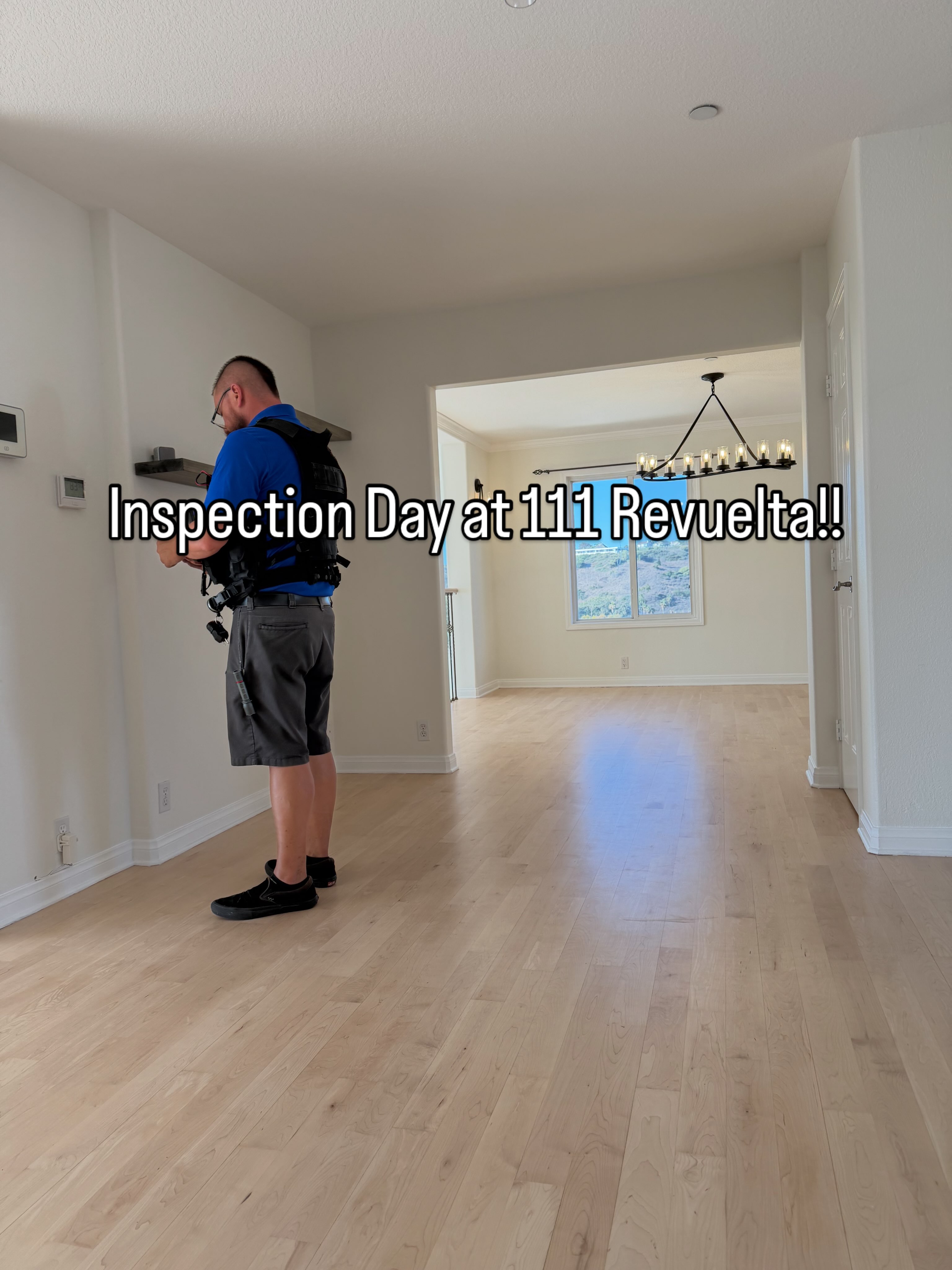 🔍 Inspection Day! A pretty paint color and great staging...