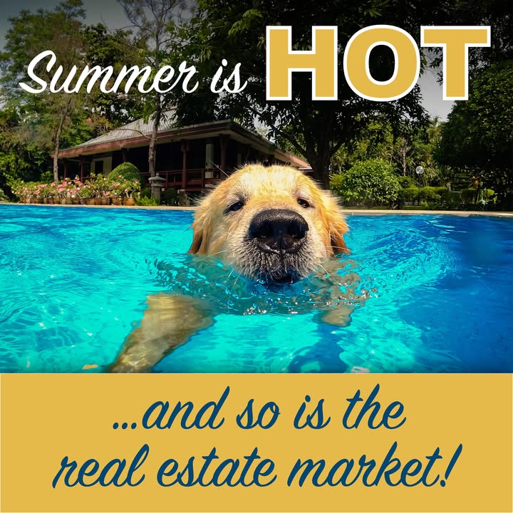 Summer is prime time for real estate! Reach out today...