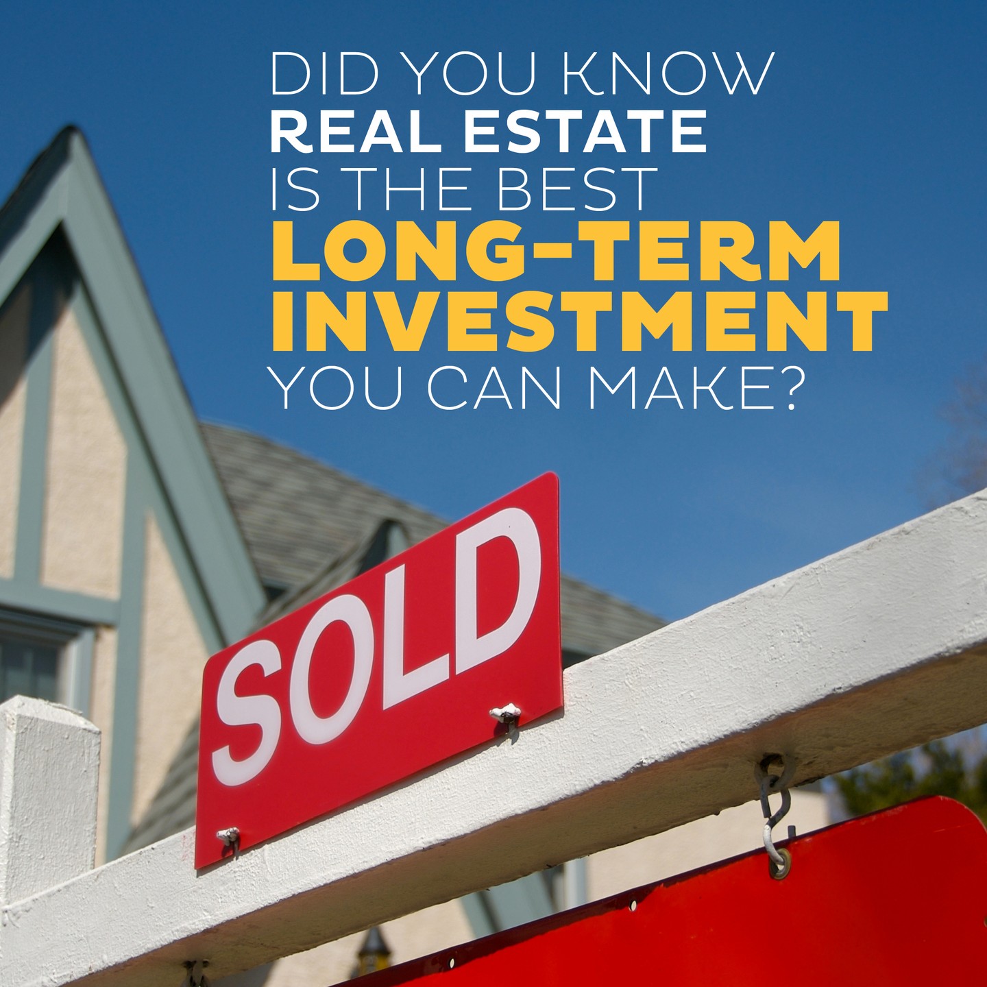 Instagram - Real estate has consistently been voted the best long-term investment...