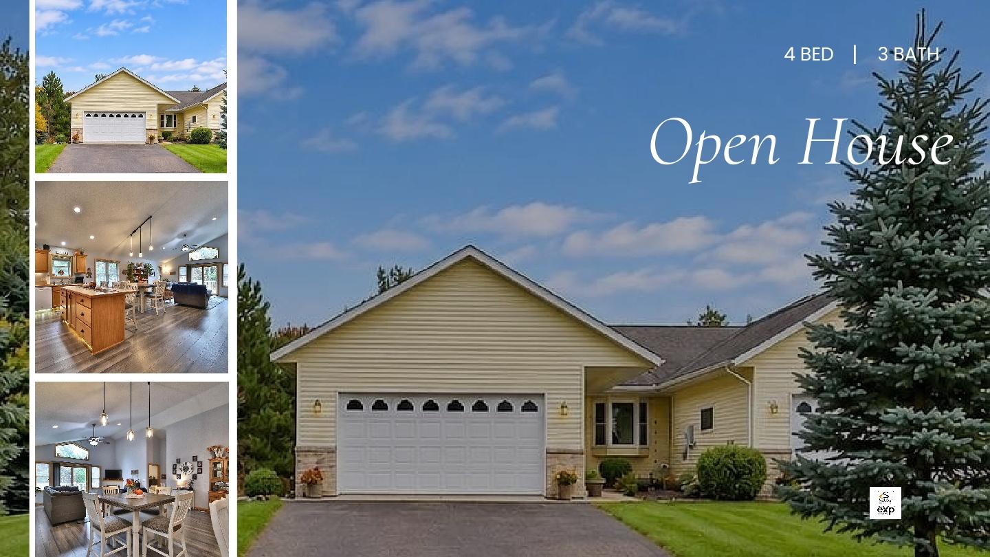 Ready to find your perfect retreat in Baxter? Step inside 8191 Hinckley Ct, an inviting home where comfort and style meet at every turn. ✨ With 4 bedrooms, 3 bathrooms, and 2,044 sq ft, this residence delivers space and elegance for daily living or entertaining. Gather around the open-concept kitchen, highlighted by sleek countertops and stainless steel appliances, or unwind in the living room flooded with natural light from expansive windows. The spacious primary suite offers a relaxing en-suite bathroom and plenty of storage. 🌳 Outside, the lush backyard, surrounded by mature trees, sets the stage for backyard gatherings, play, and quiet afternoons. Join us this Sunday from 11 am to 1 pm for the open house and see why this $419,900 Baxter property is the ideal place to begin your next chapter. Questions about making Baxter your home, or relocating within the area? Stop by the open house at 8191 Hinckley Ct or reach out for a private tour! It's Not the Market, it's the Marketing! #RealEstate #exprealty #ChadSchwendeman #Brainerd #BrainerdLakes #CentralMinnesota #realtor #realestateagent #homes #cabins