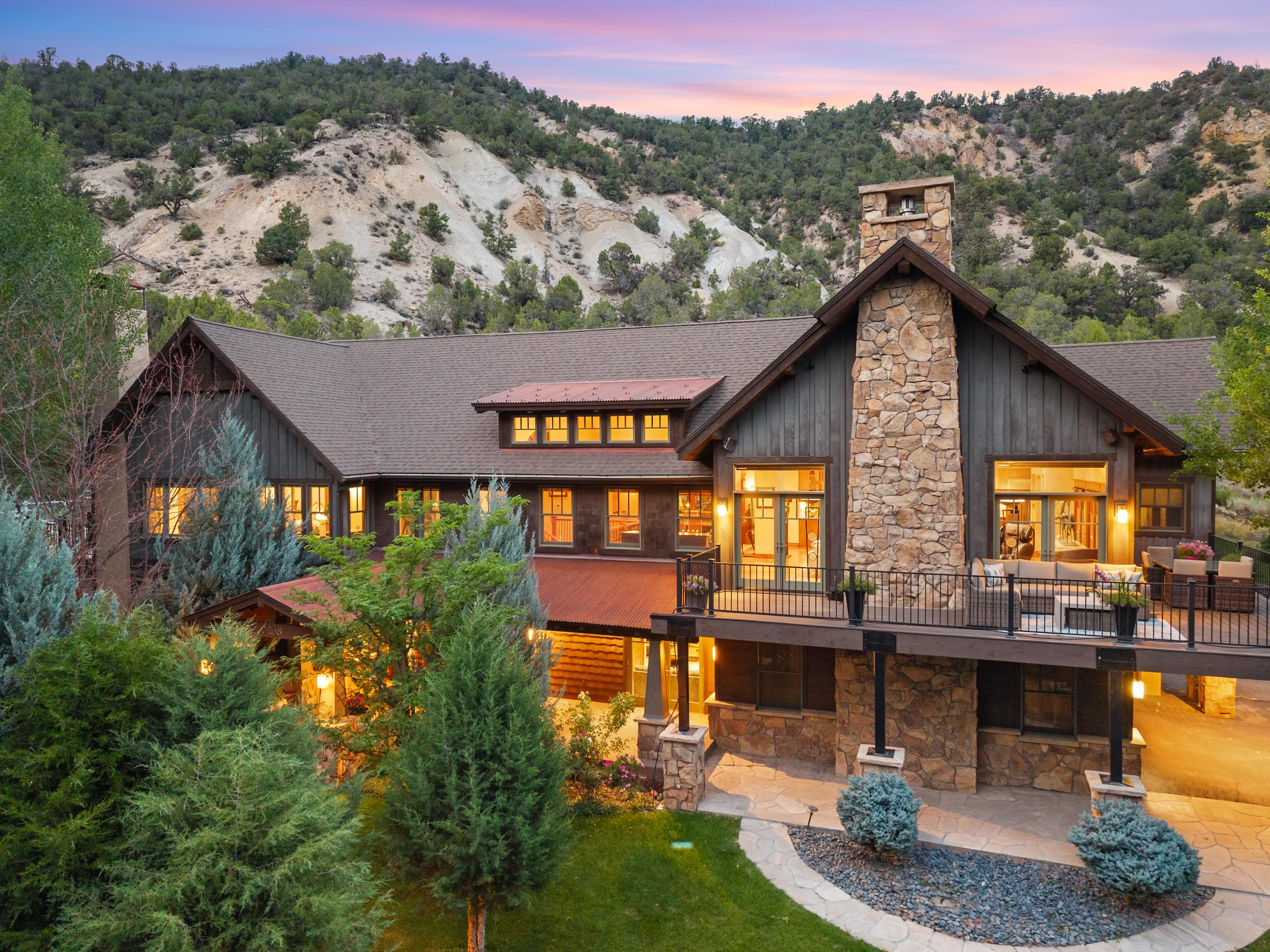 Set on 5.5 acres in the Roaring Fork Valley, this...