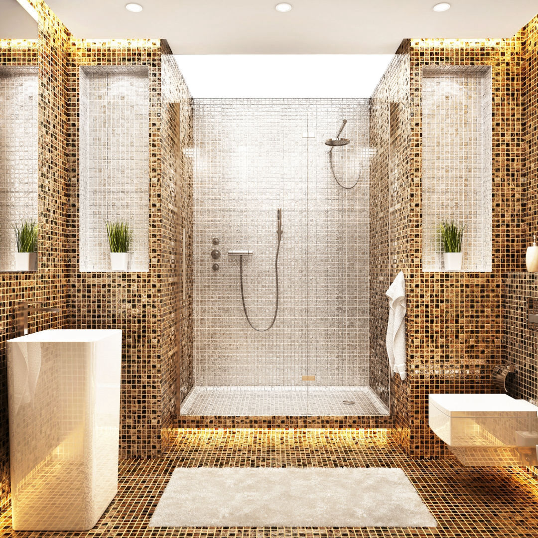 Do you like the look of the glass mosaic tile...
