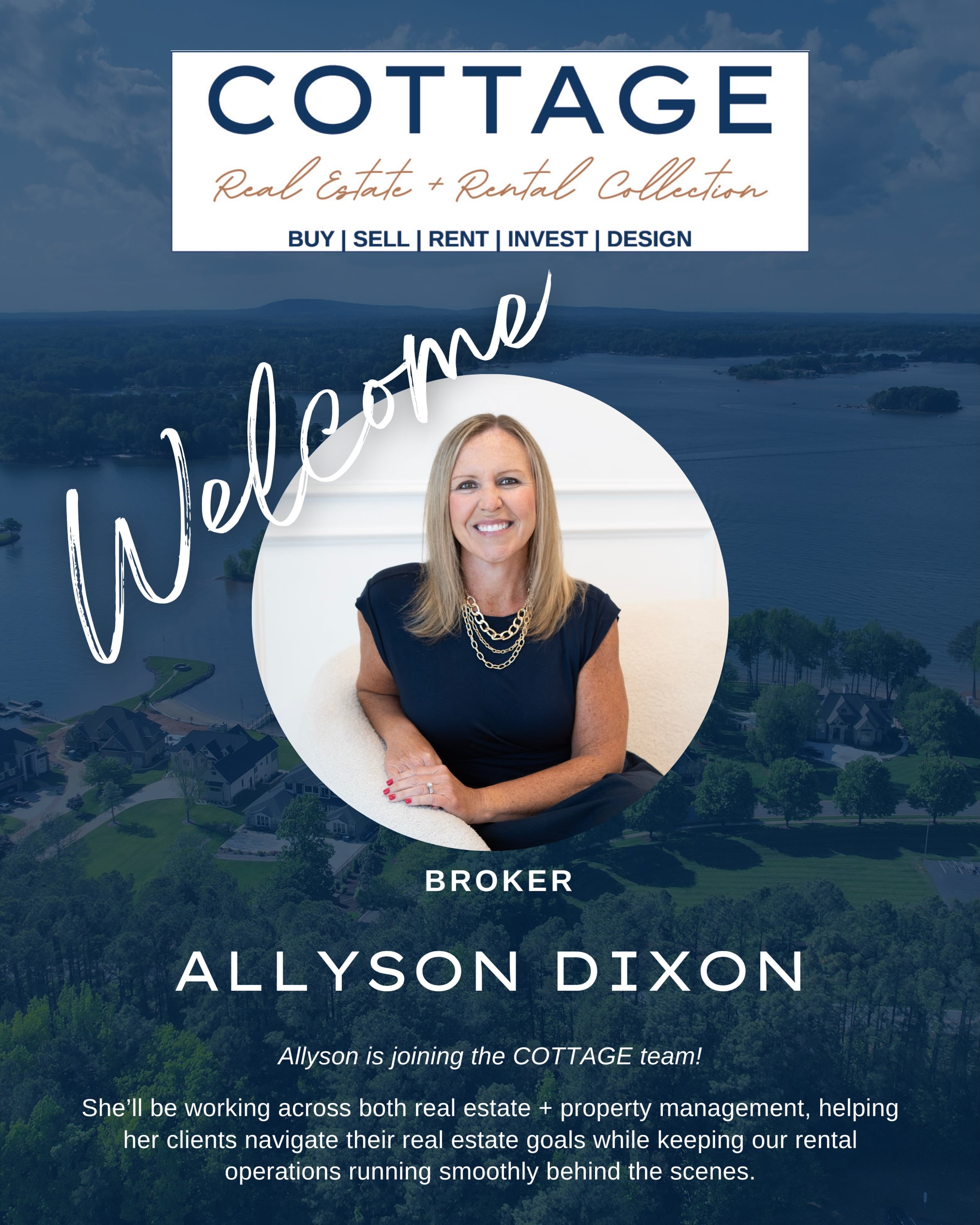 ✨ Meet the newest addition to the Cottage team, Allyson!...